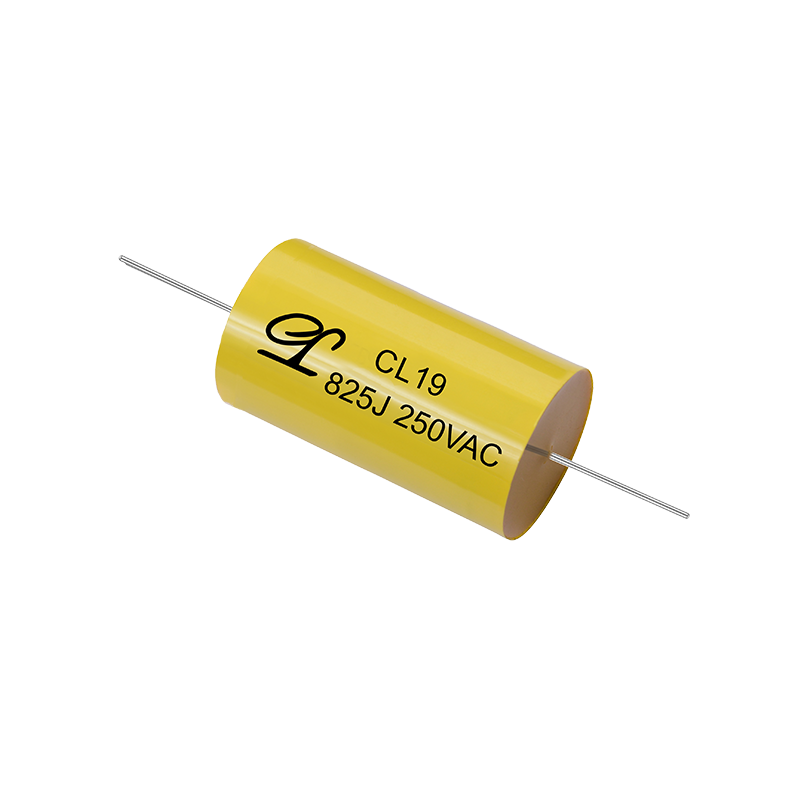 CL19 metallisert polyesterfilmkondensator (aksial ledningstype)